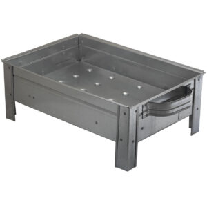 Persischer Mangal Tragbarer Holzkohlegrill – Edelstahl BQ40