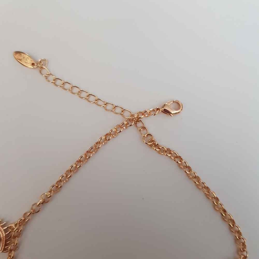 Stahl Cheshm Nazar Fußkette Modell Bahador