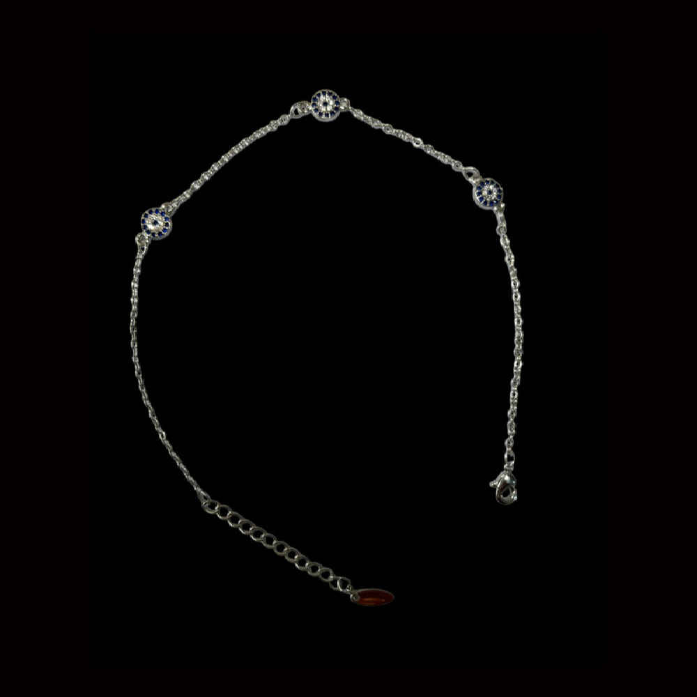 Stahl Cheshm Nazar Fußkette Modell Delroba