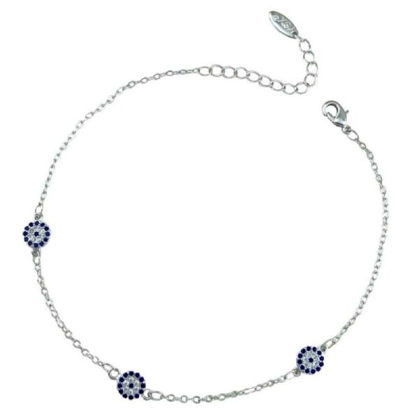 Stahl Cheshm Nazar Fußkette Modell Delroba