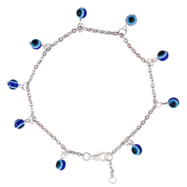 Stahl Cheshm Nazar Fußkette Modell Elnaz