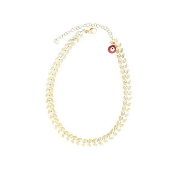 Stahl Cheshm Nazar Fußkette Modell Gandomi