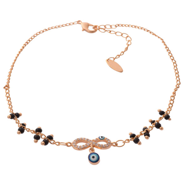 Stahl Cheshm Nazar Fußkette Modell Nahid