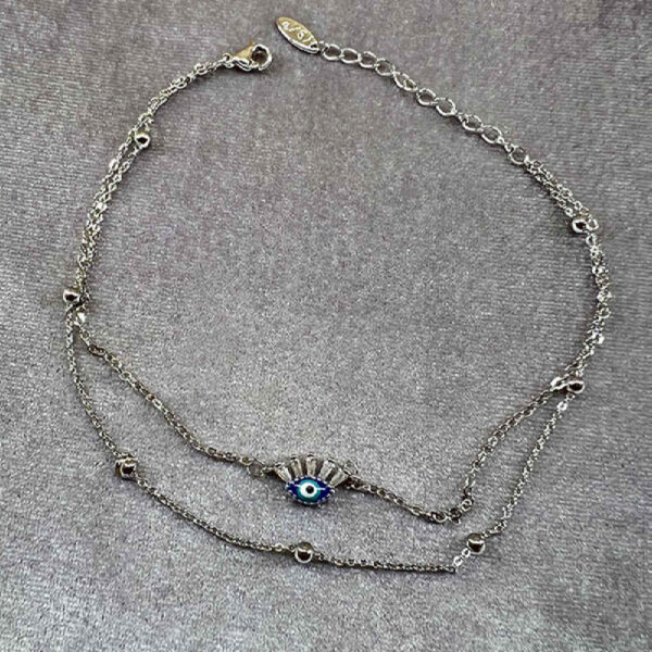 Stahl Cheshm Nazar Schicht-Fußkette Modell Mahta
