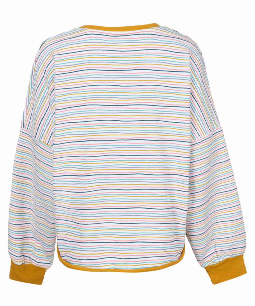 Damen lässiger Rundhals-Sweatshirt Modell Behboud