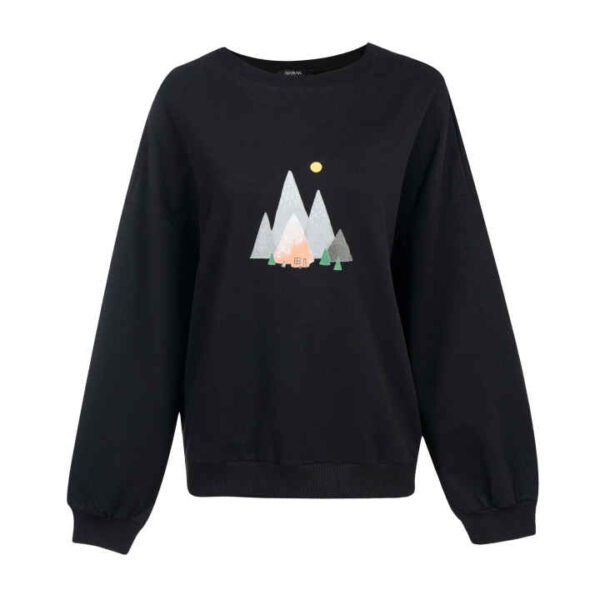 Damen lässiger Rundhals-Sweatshirt Modell Narian