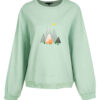 Damen lässiger Rundhals-Sweatshirt Modell Narian