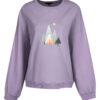 Damen lässiger Rundhals-Sweatshirt Modell Narian