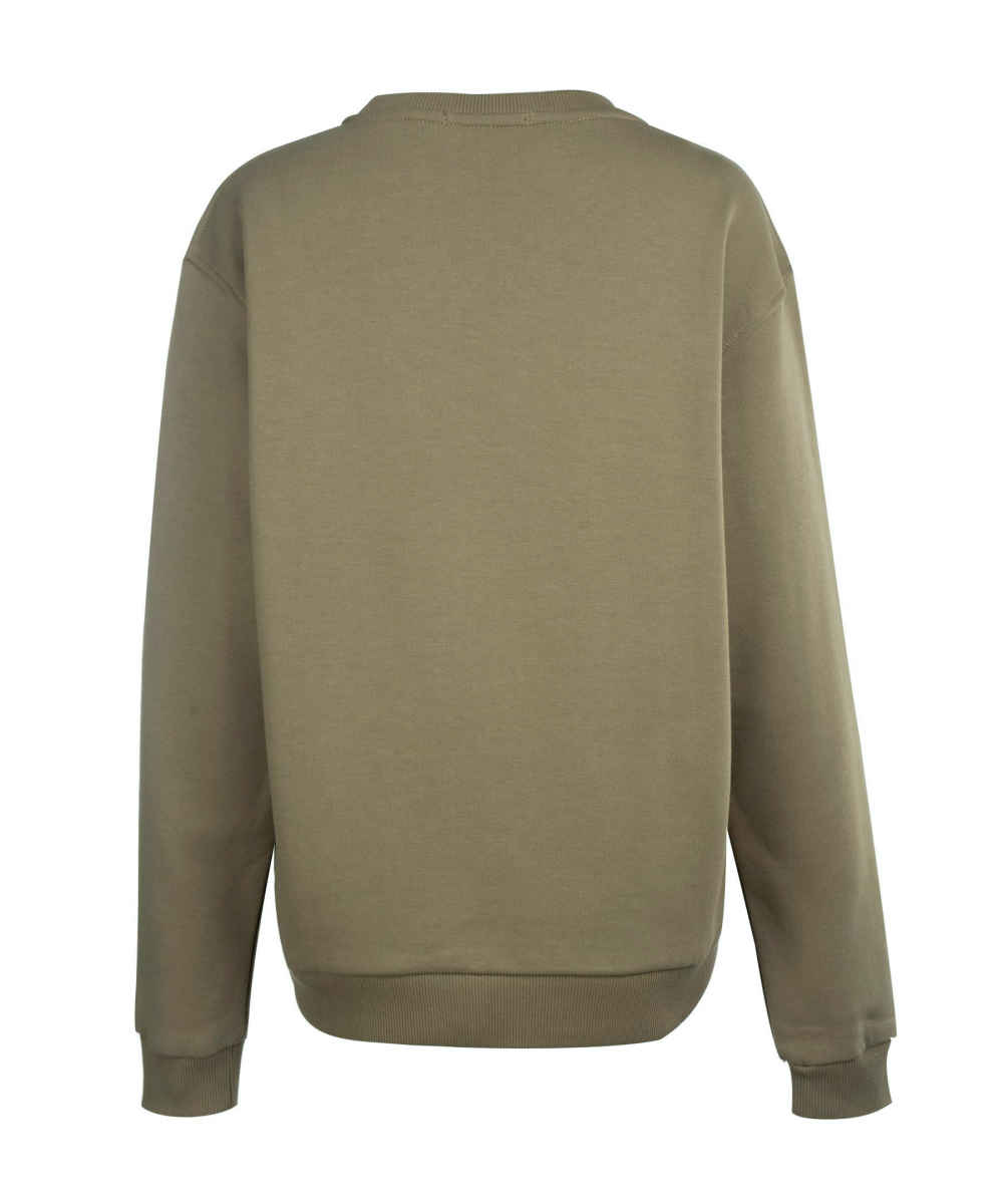 Damen lässiger Rundhals-Sweatshirt Modell Stop