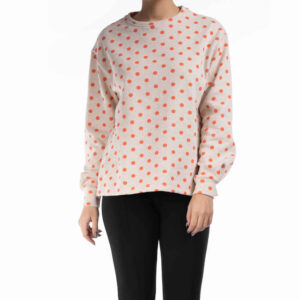 Damen lässiger Rundhals-Sweatshirt Modell Tara
