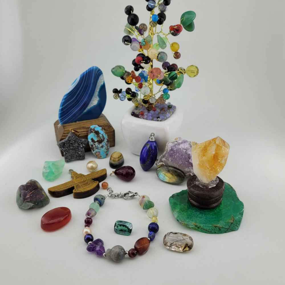 Perlenarmband für Damen – Bunte Chakra-Steine