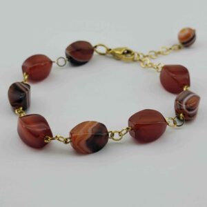 Perlenarmband für Damen – Soleimani Achatstein