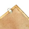 Keramischer Wandschlüsselhalter – Mit Holzrahmen & Gelak-Muster