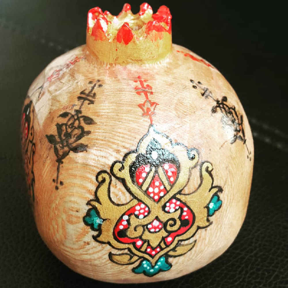 Holz-Räucherstäbchenhalter – Modell Anar (Set von 2)