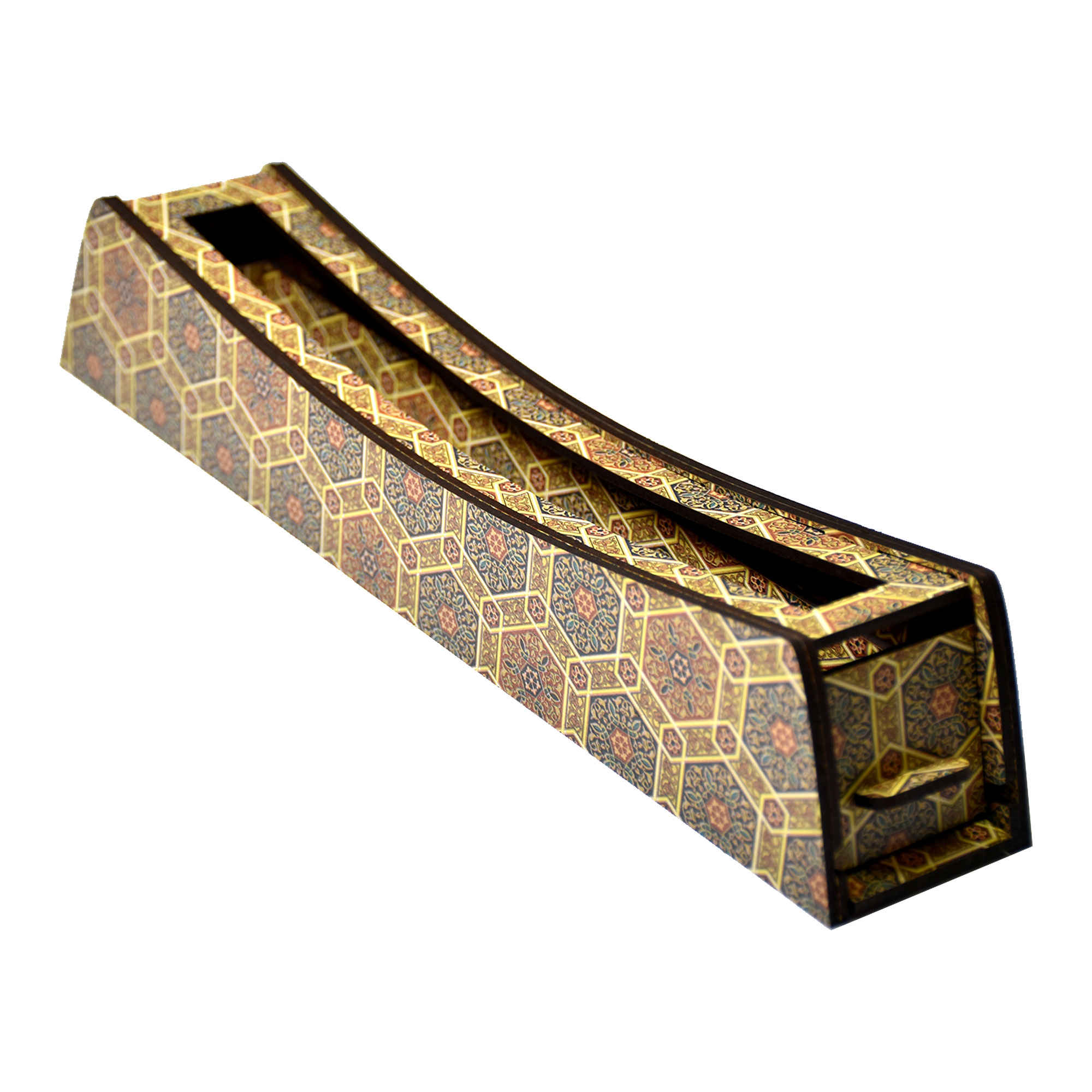 Holz-Räucherstäbchenhalter – Modell Bahareh (Set von 2)