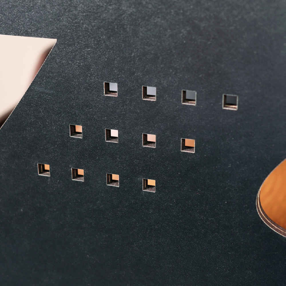 Holz-Schreibtisch-Ordnungssystem – Modell Laya (7-teilig)