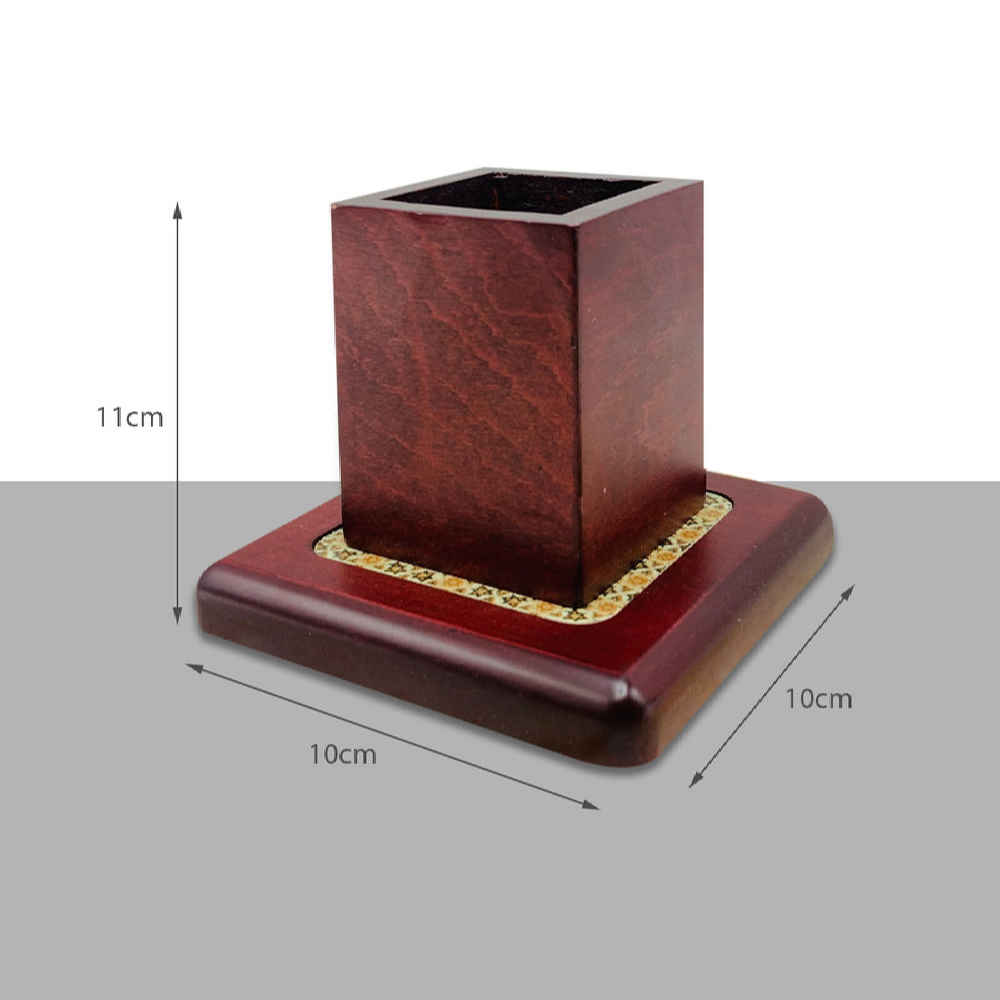 Holz-Schreibtisch-Organisationsset – Modell Modalin (9-teilig)