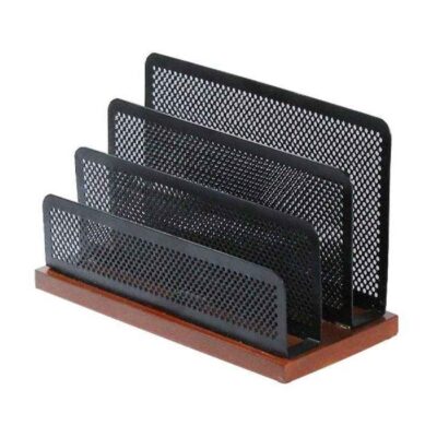 Holz-Schreibtisch-Ordnungssystem – Modell Nahid (8-teilig)