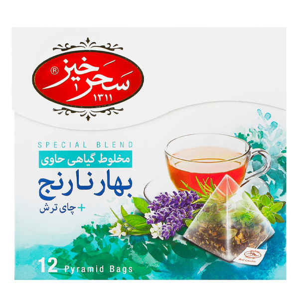 Saharkhiz Kräutertee-Mischung: Bitterorange & Sauertee (5 Packungen)