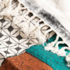 Leinen Tischdecke Blockdruck Modell Paeez