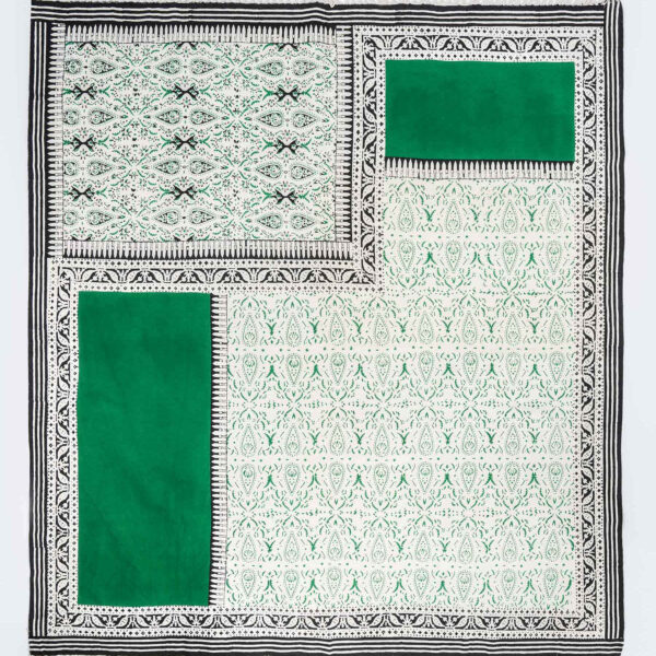 Leinen Tischdecke Blockdruck Modell Sarvin