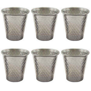 Outdoor-Camping-Stahltasse – Leicht & Unzerbrechlich (6er-Pack)