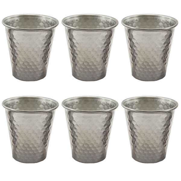 Outdoor-Camping-Stahltasse – Leicht & Unzerbrechlich (6er-Pack)