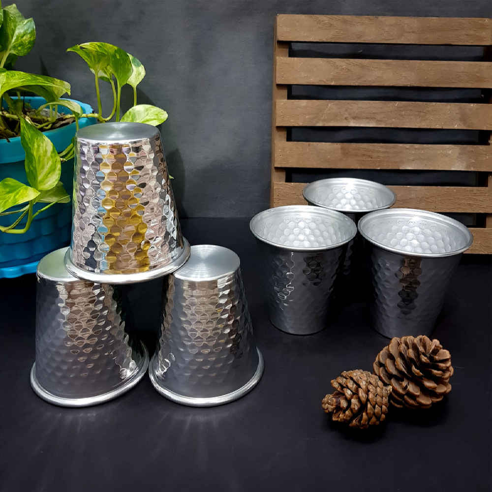 Outdoor-Camping-Stahltasse – Leicht & Unzerbrechlich (6er-Pack)