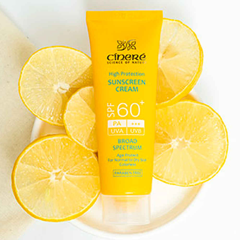 Cinere Sonnenschutzcreme für normale bis trockene Haut