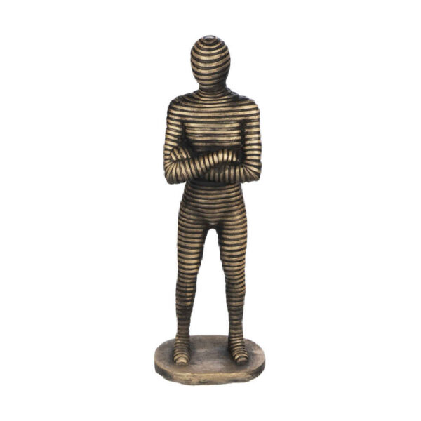Dekorative goldene Mumienfigur Skulptur - Alte ägyptische Kunst