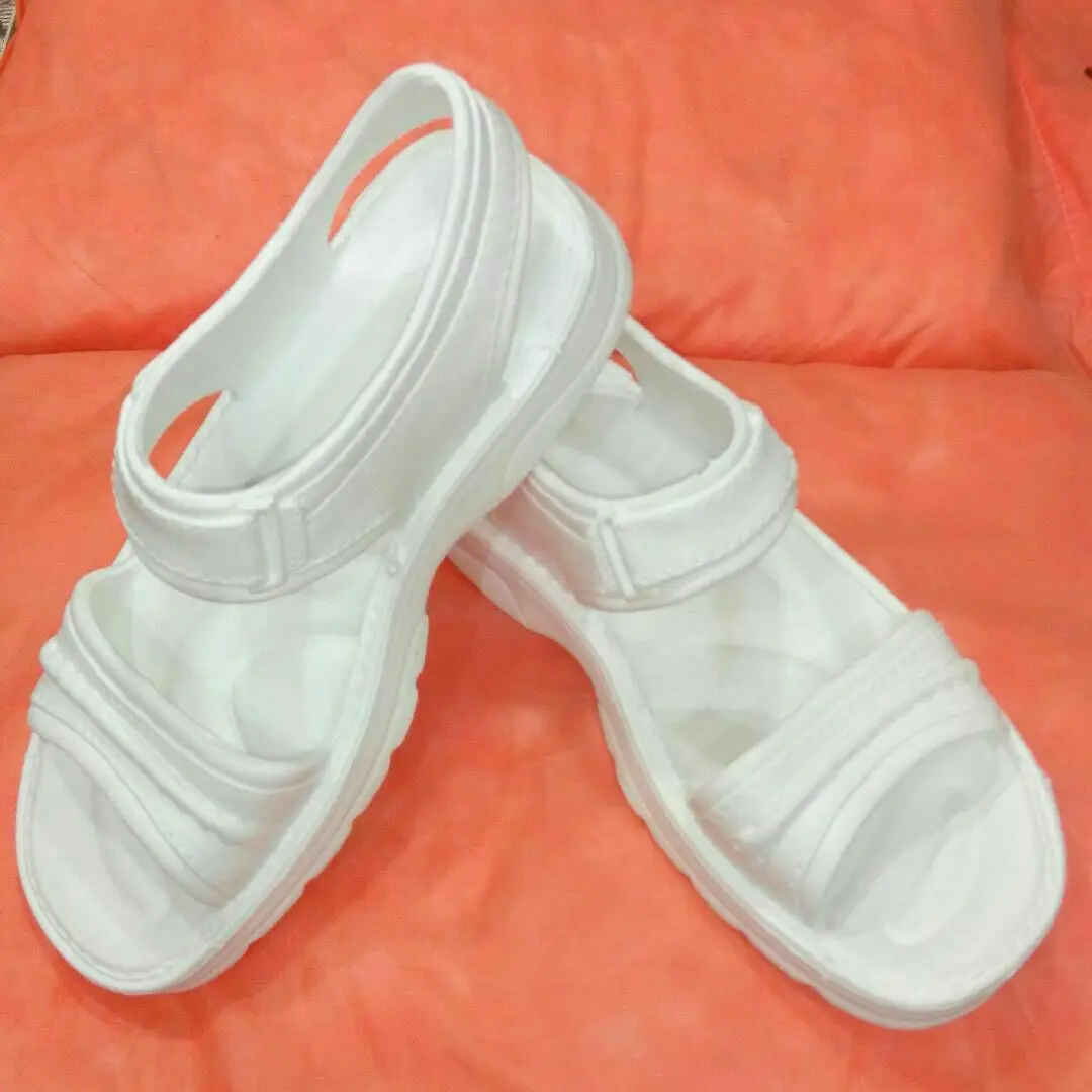 Weiße Ihram-Pantoffeln für Männer – Hajj & Umrah – Modell G420