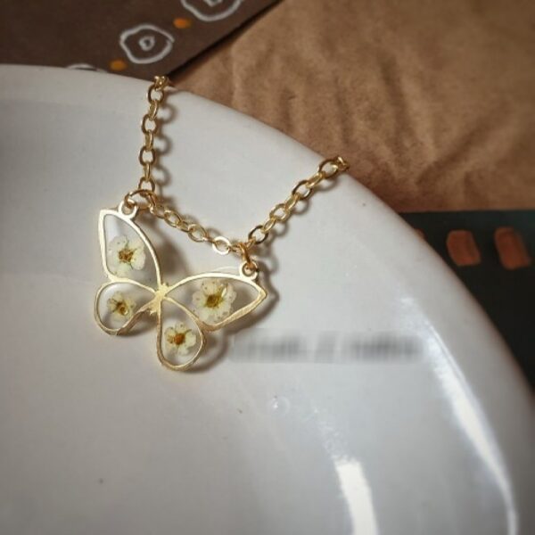 Harz-Halskettenanhänger für Frauen, handgefertigt, Faranak