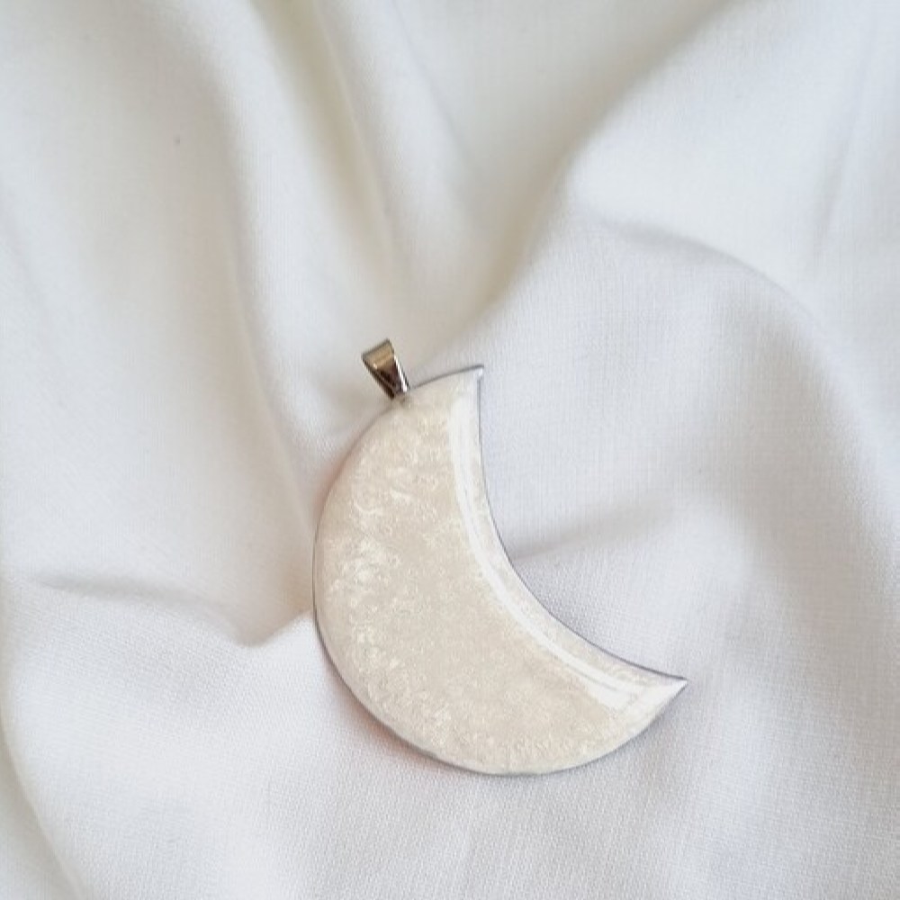 Harz-Halskettenanhänger für Frauen, handgefertigt, Regenbogen