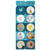 Islamischer Ansteckbutton-Set - Khoda (Gott)