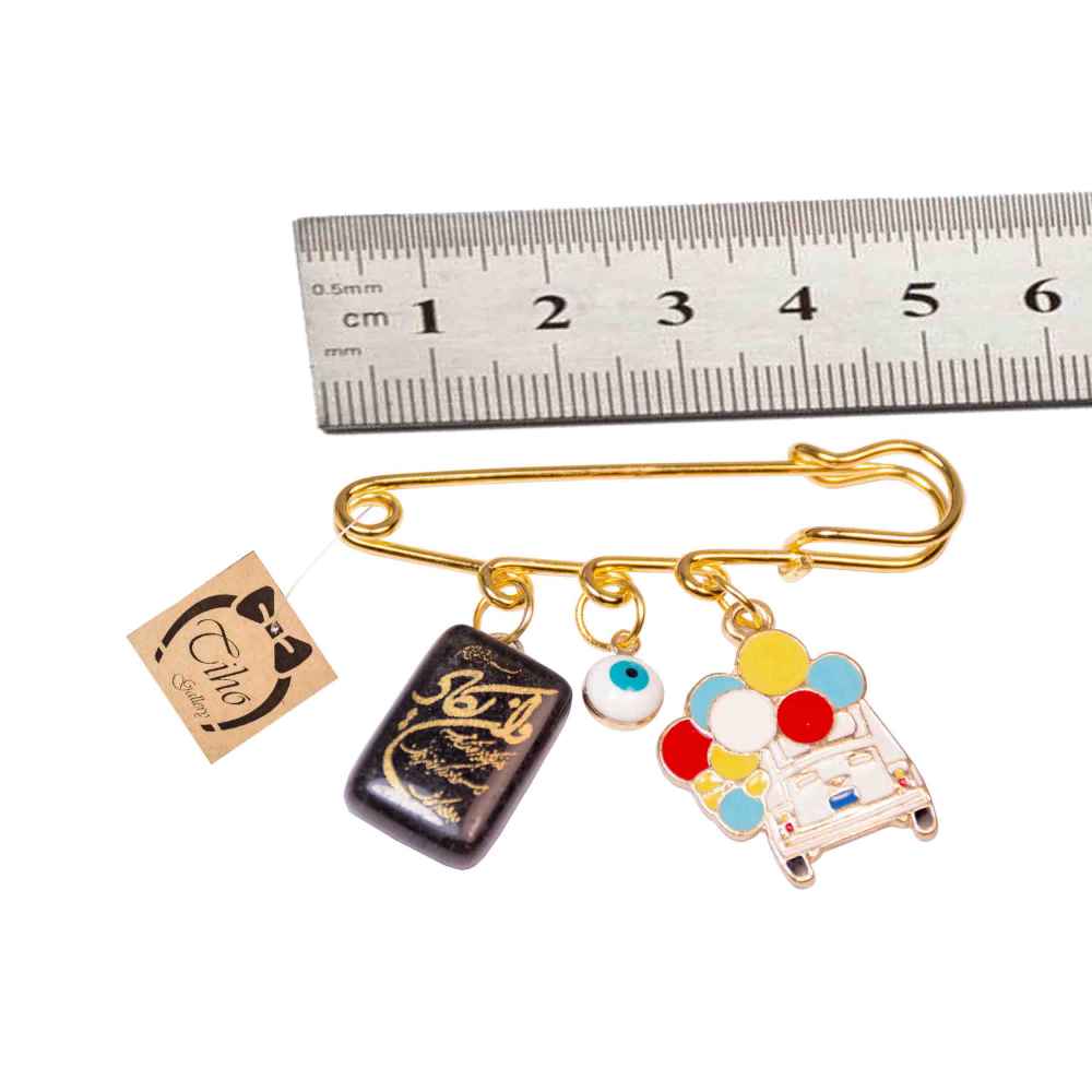 Islamische Neugeborenen-Sicherheitsnadel-Brosche Auto