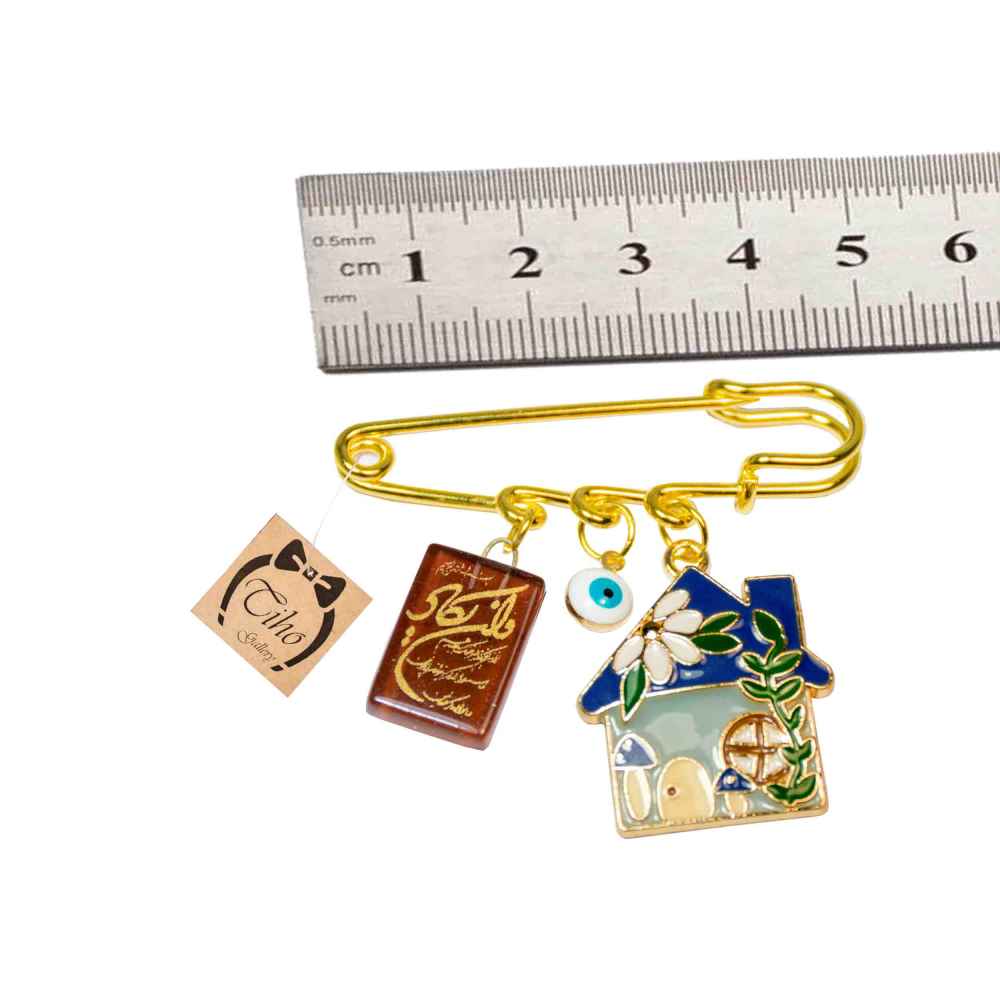 Islamische Neugeborenen-Sicherheitsnadel-Brosche Großmutters Haus