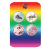Islamischer Ansteckbutton-Set - Hijab & Chador