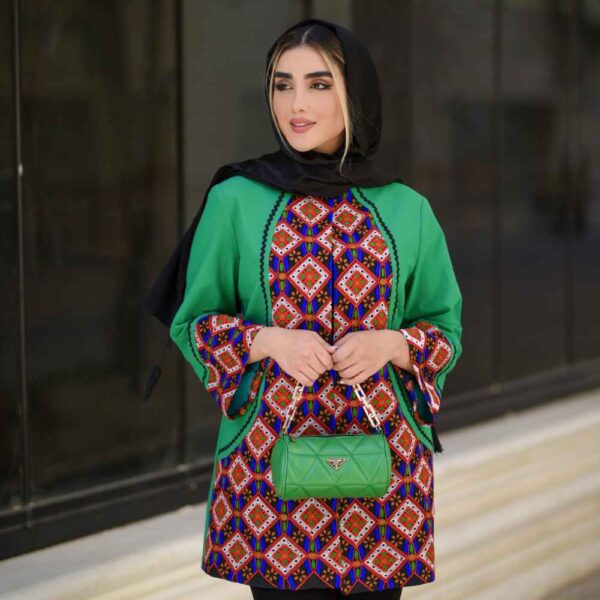 Persischer Bestickter Manto Modell Chista