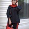 Persisches besticktes Manto & Hosen-Set Modell Delbar