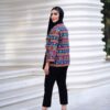 Persisches besticktes Manto & Hosen-Set Modell Taraneh