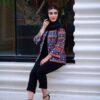 Persisches besticktes Manto & Hosen-Set Modell Taraneh