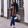 Persischer Jacquard Manto Modell Atrisa