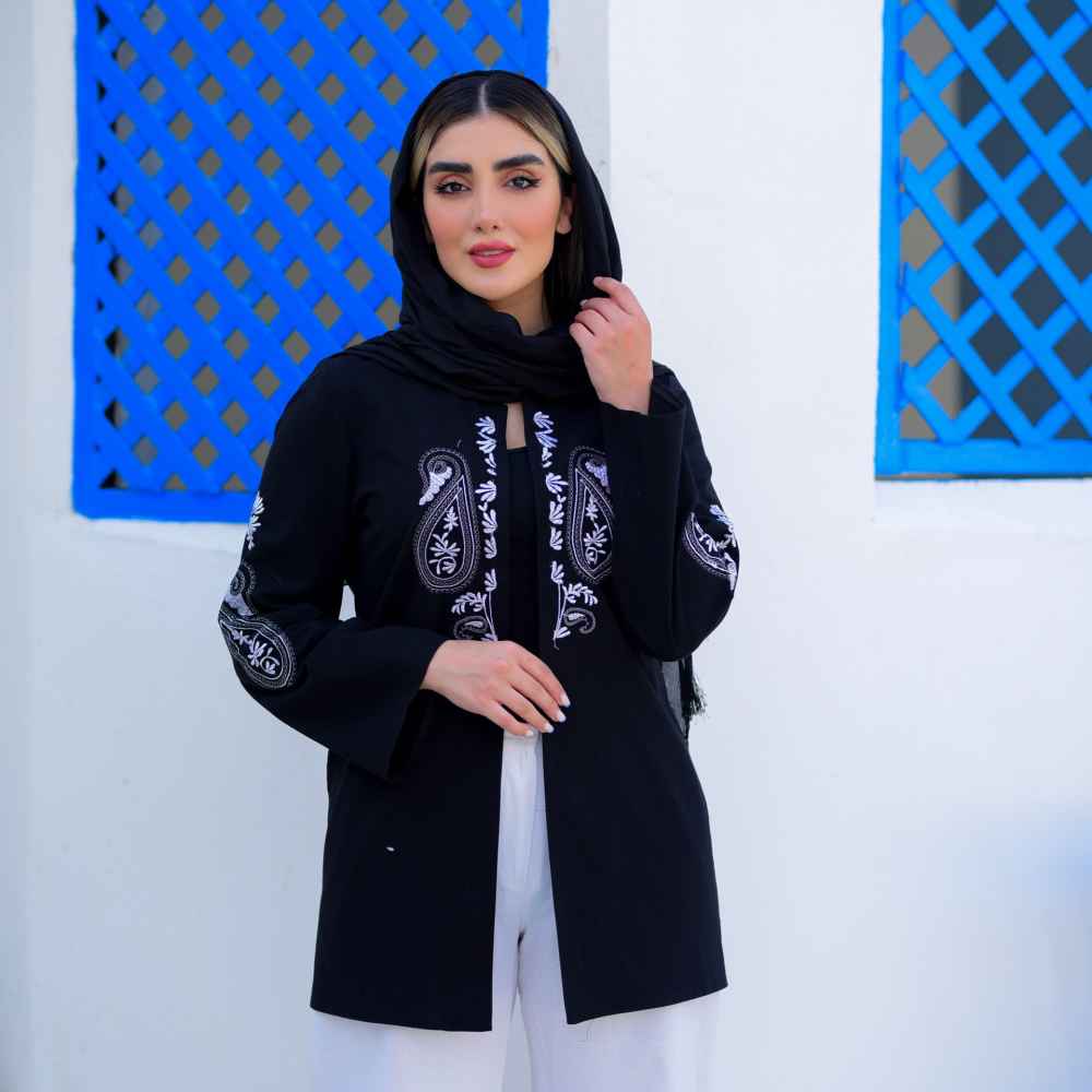 Persischer Leinen Manto Modell Noura