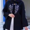 Persischer Leinen Manto Modell Noura