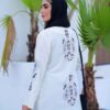 Persischer Leinen Manto Modell Noura