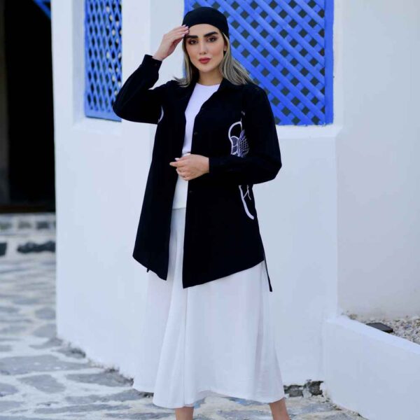 Persischer Leinen Manto Modell Yekta