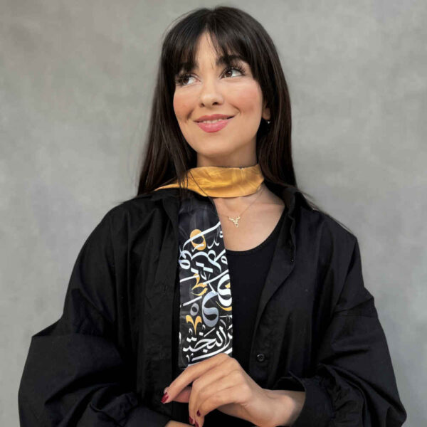 Persischer Hals-Schal für Frauen - Luxuriös und Lebhaft Goriz