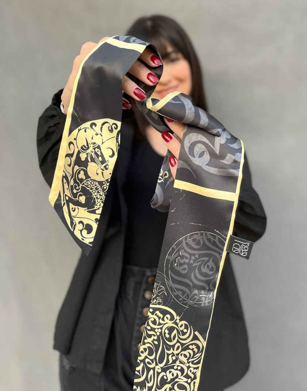 Persischer Hals-Schal für Frauen – Luxuriös und Lebhaft Jam-e Jam