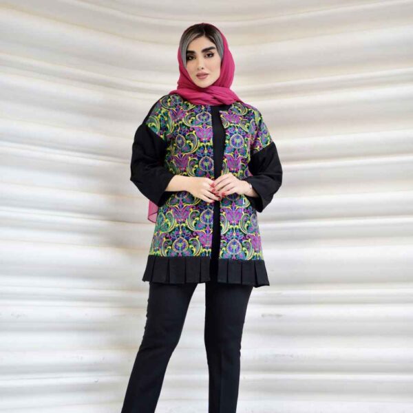 Persischer Suzani Manto Modell Aylar