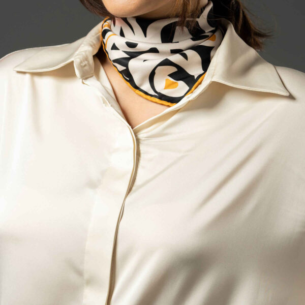 Persischer Seiden-Hals-Schal für Frauen - Luxuriös und Lebhaft Quadrat Khial